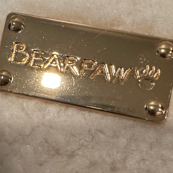 NWOT 🧸BearPaw Off-White Backpack with Brown Accents Bear Paw - Picture 3 of 6